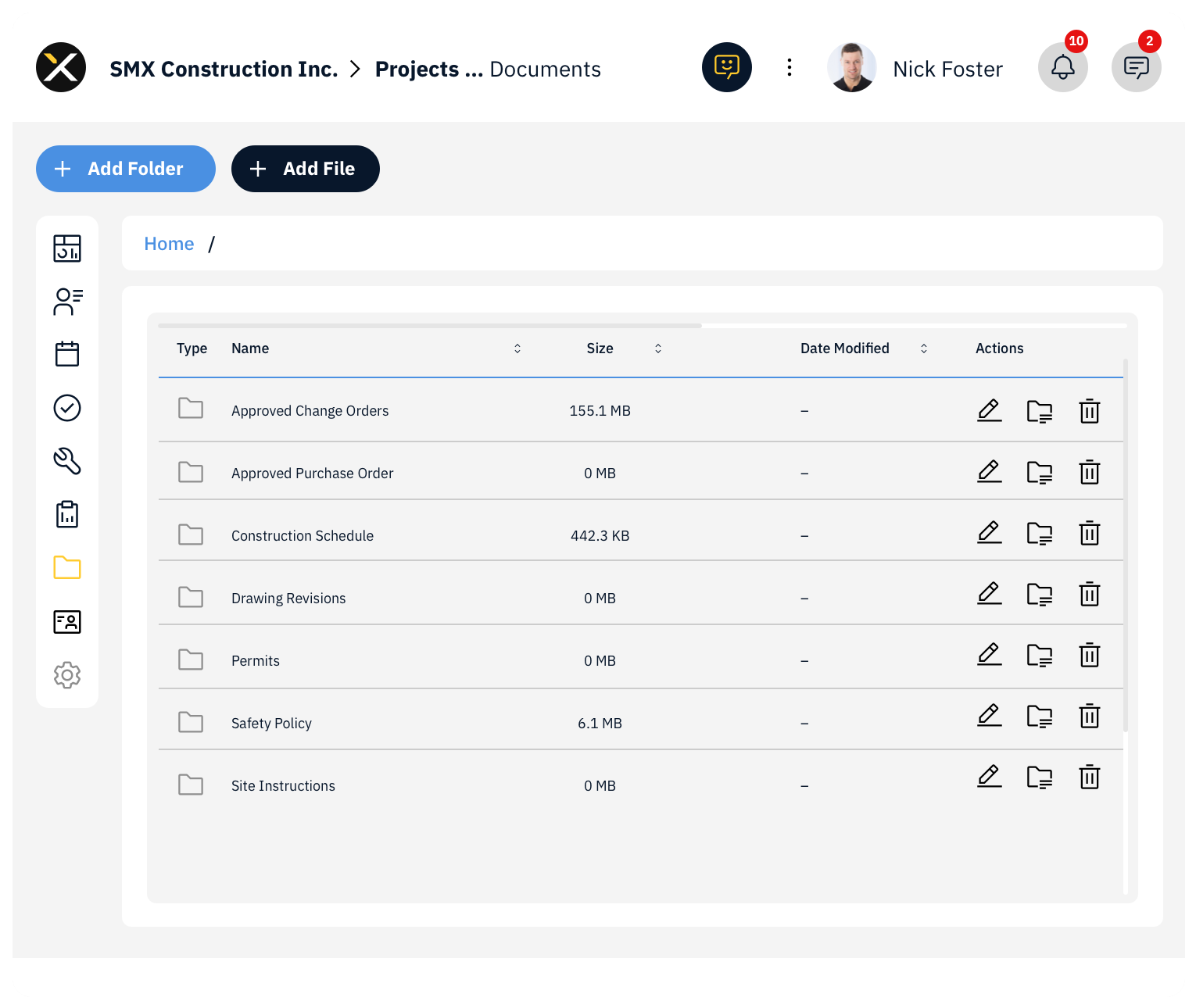 Documents Dashboard